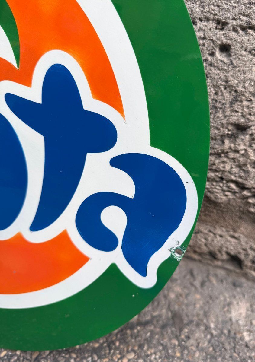 Vintage Fanta Advertising Sign, 1980 photo for sale