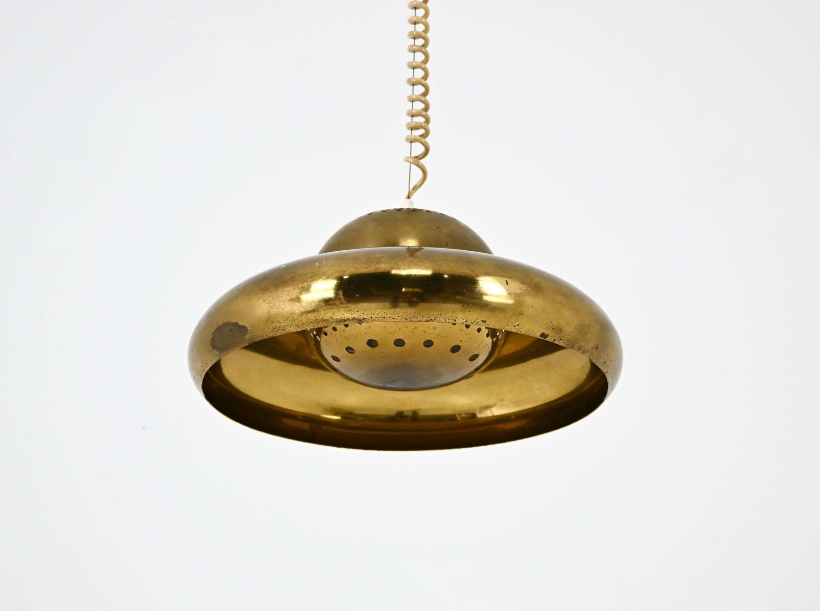 Pair Of Fior Di Loto Hanging Lamp By Afra & Tobia Scarpa For Flos, 1960s photo furniture