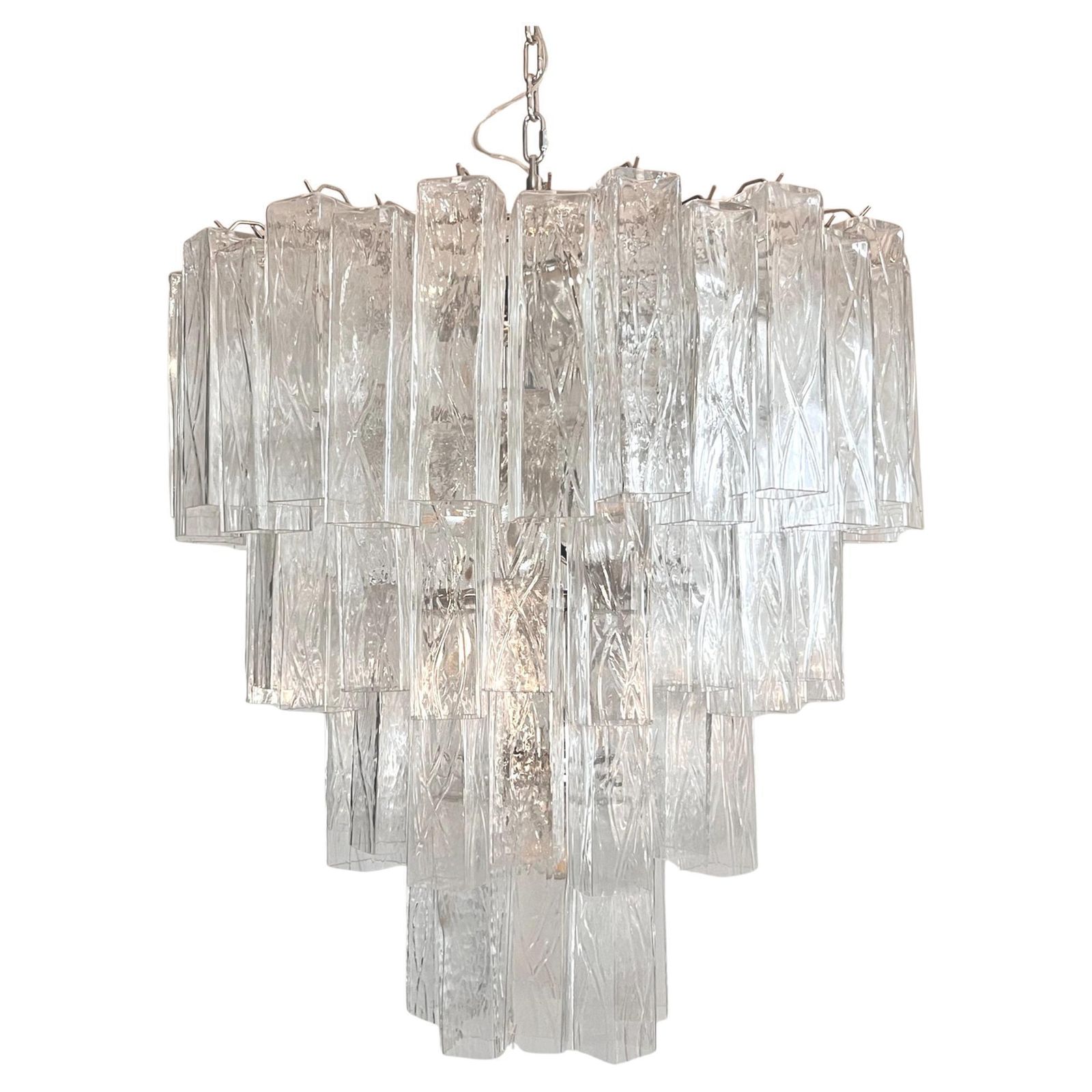 Italian Chandelier In Murano Glass photo 2955.0