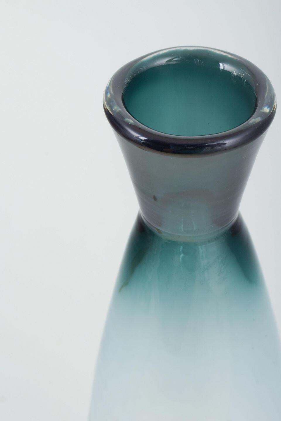 Bengt Orup For Johansfors. Slim Glass Vase, Model "Tona". Sweden, 1950s photo for sale