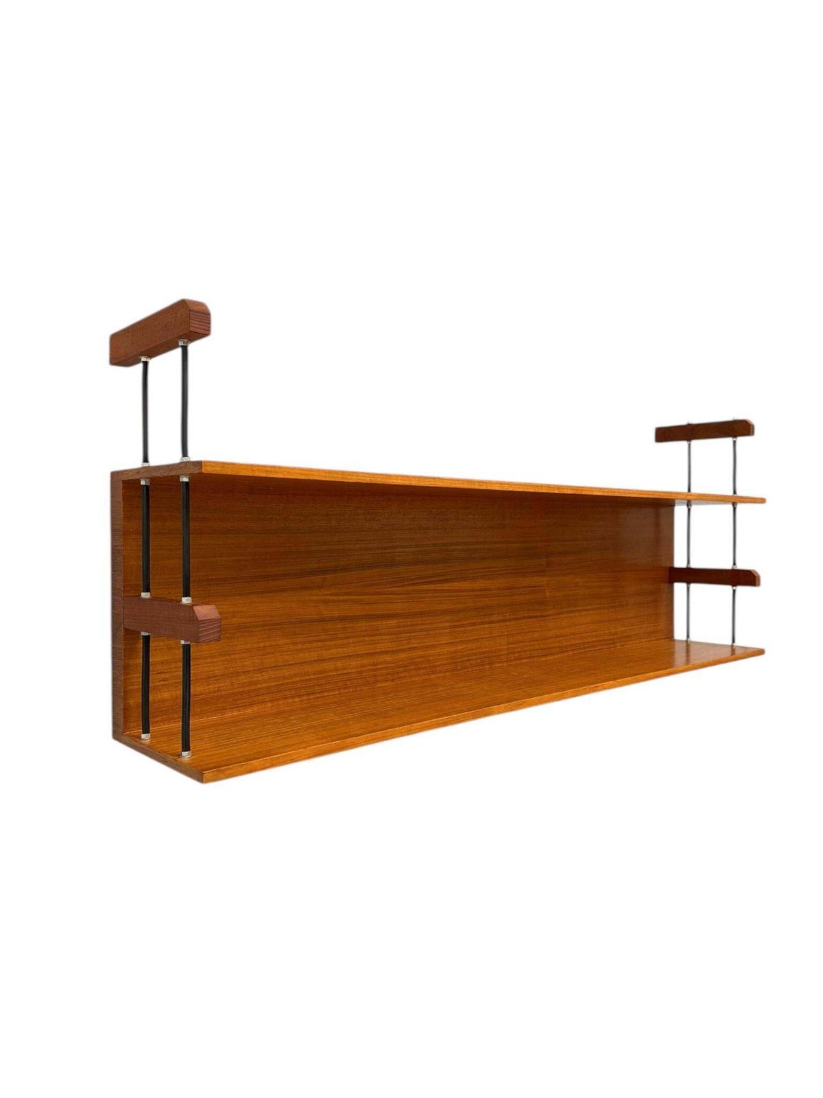 Mid Century Modern Wall Mounted Shelf By Walter Wirtz For Wilhelm Renz, 1960s photo for sale