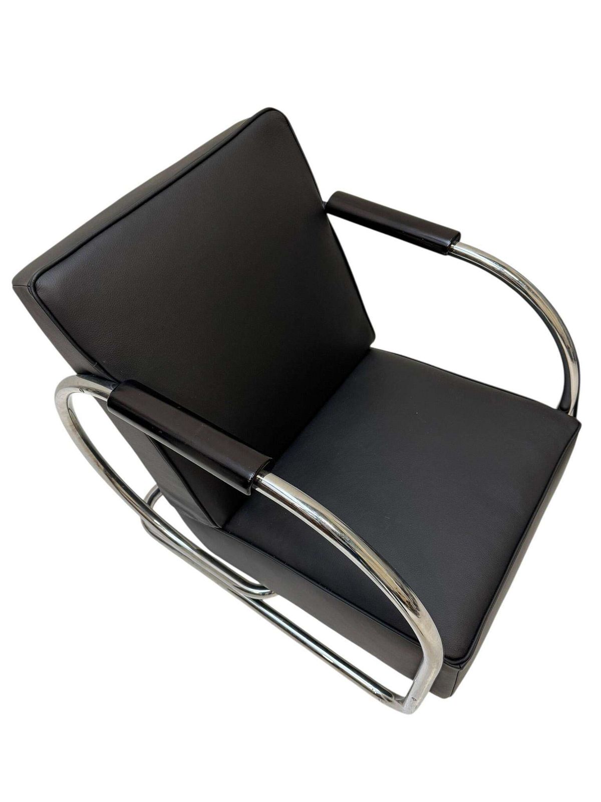 photo vintage Art Deco Modernist Bauhaus Tubular Steel Lounge Chairs By Frits Kuyken, 1936