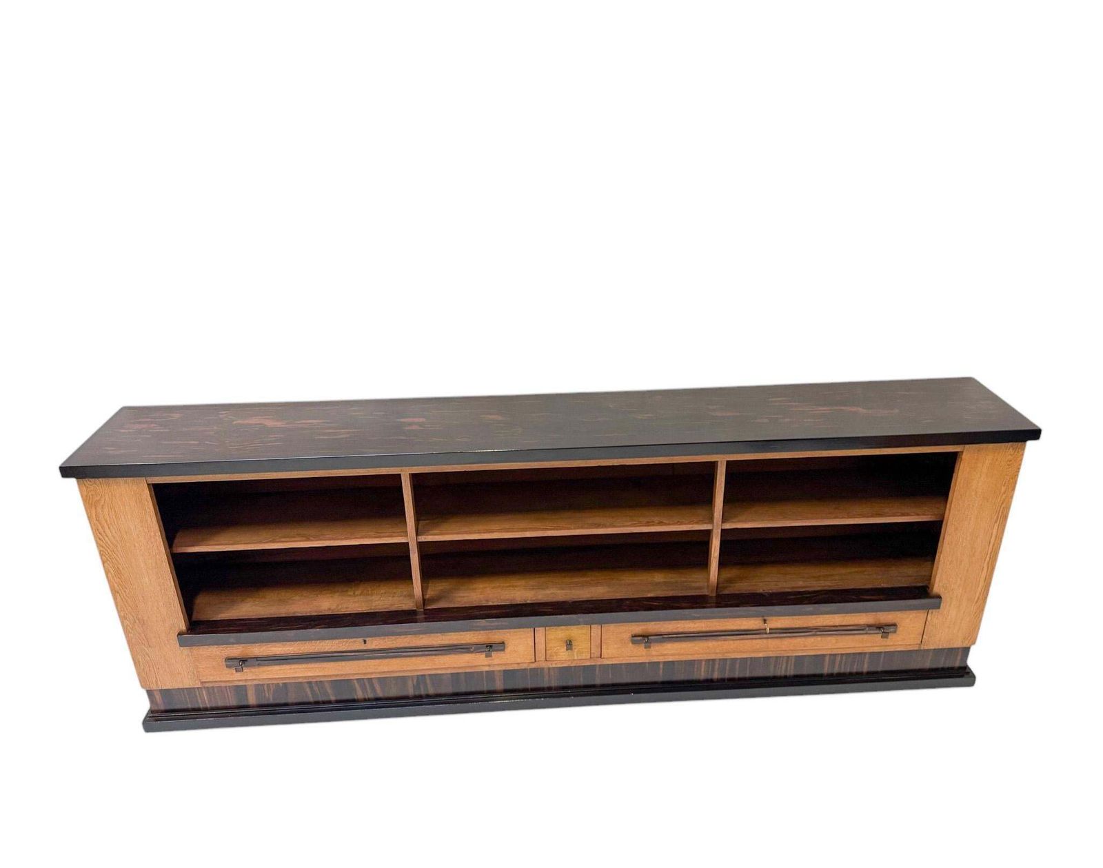 Art Deco Modernist Bookcase Or Credenza By Hendrik Wouda For Pander, 1924 photo Furniture