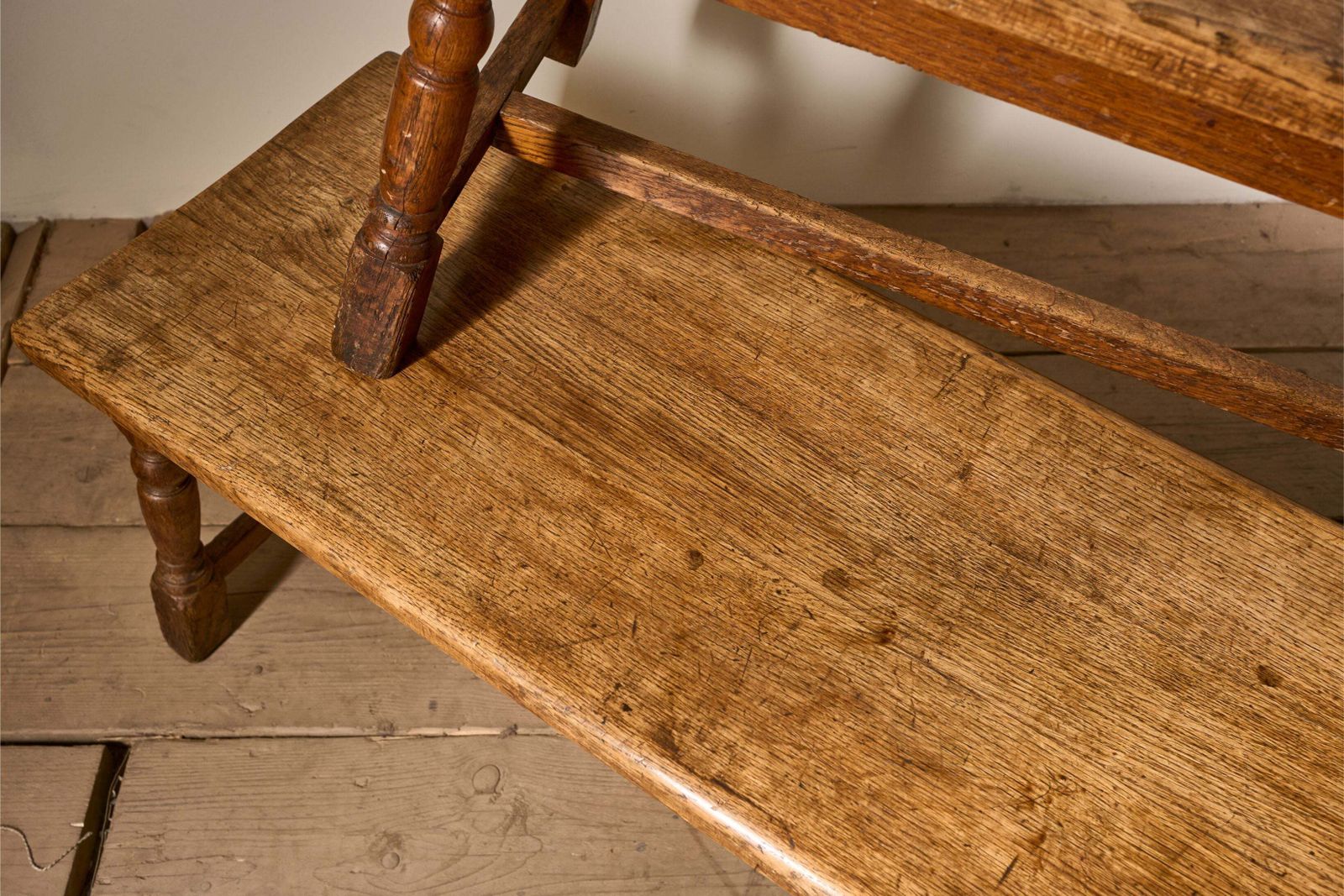 Pair Of 19th Century English Oak Benches photo Furniture