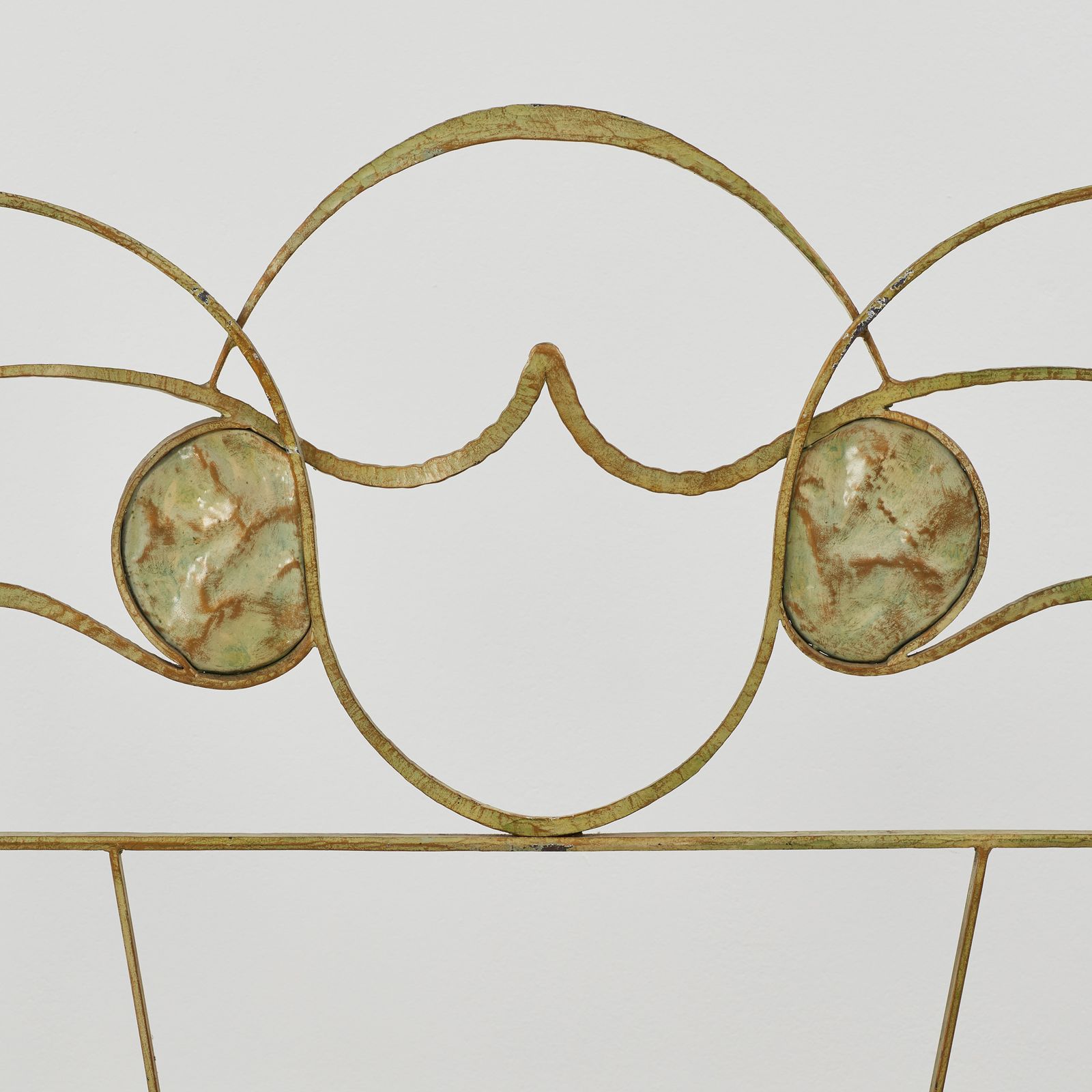 Salvino Marsura Susie Bed Headboard Treviso, Italy, 1960s photo furniture