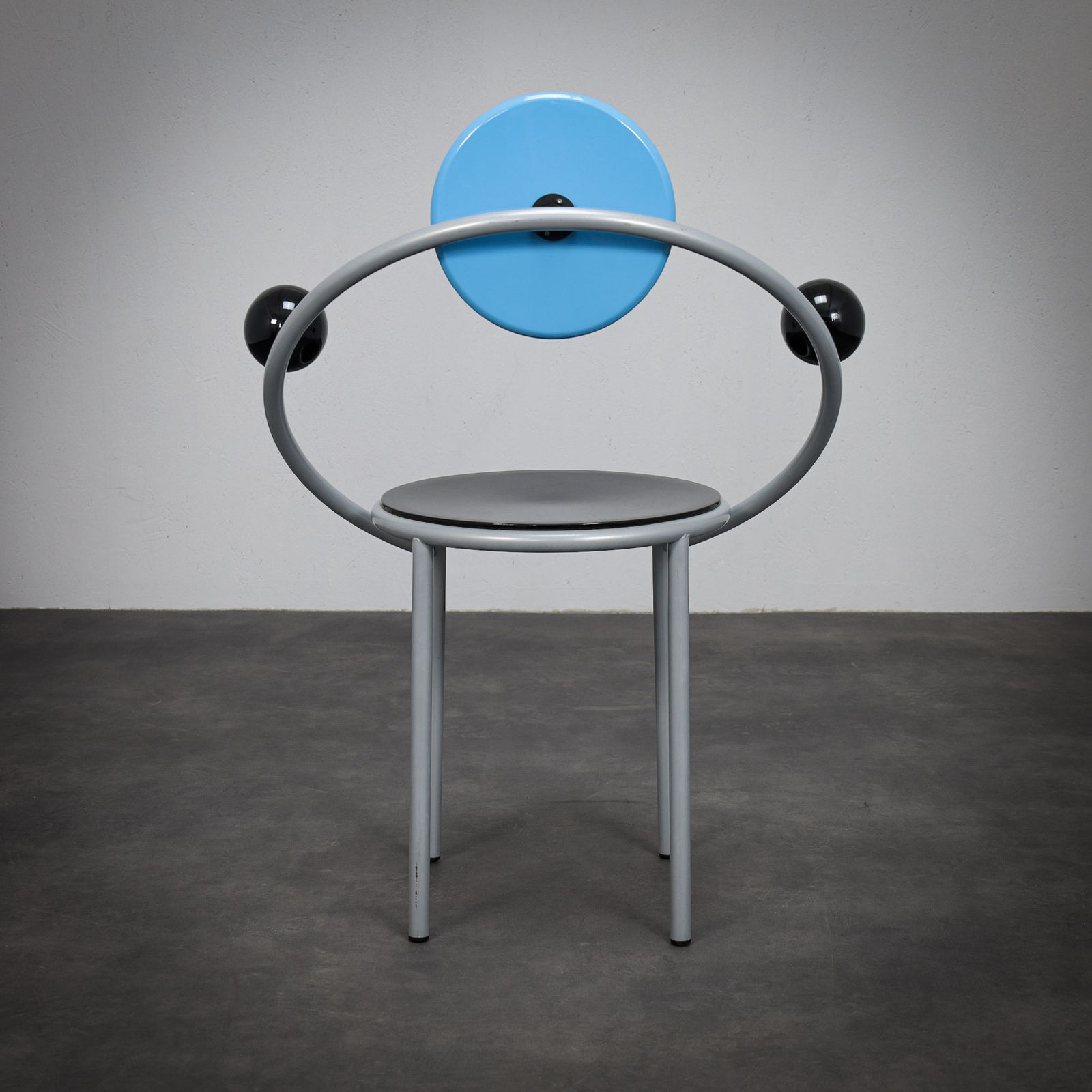 Pair Of First Chairs By Michele De Lucchi For Memphis Milano, Italy, 1981 photo 1900.0