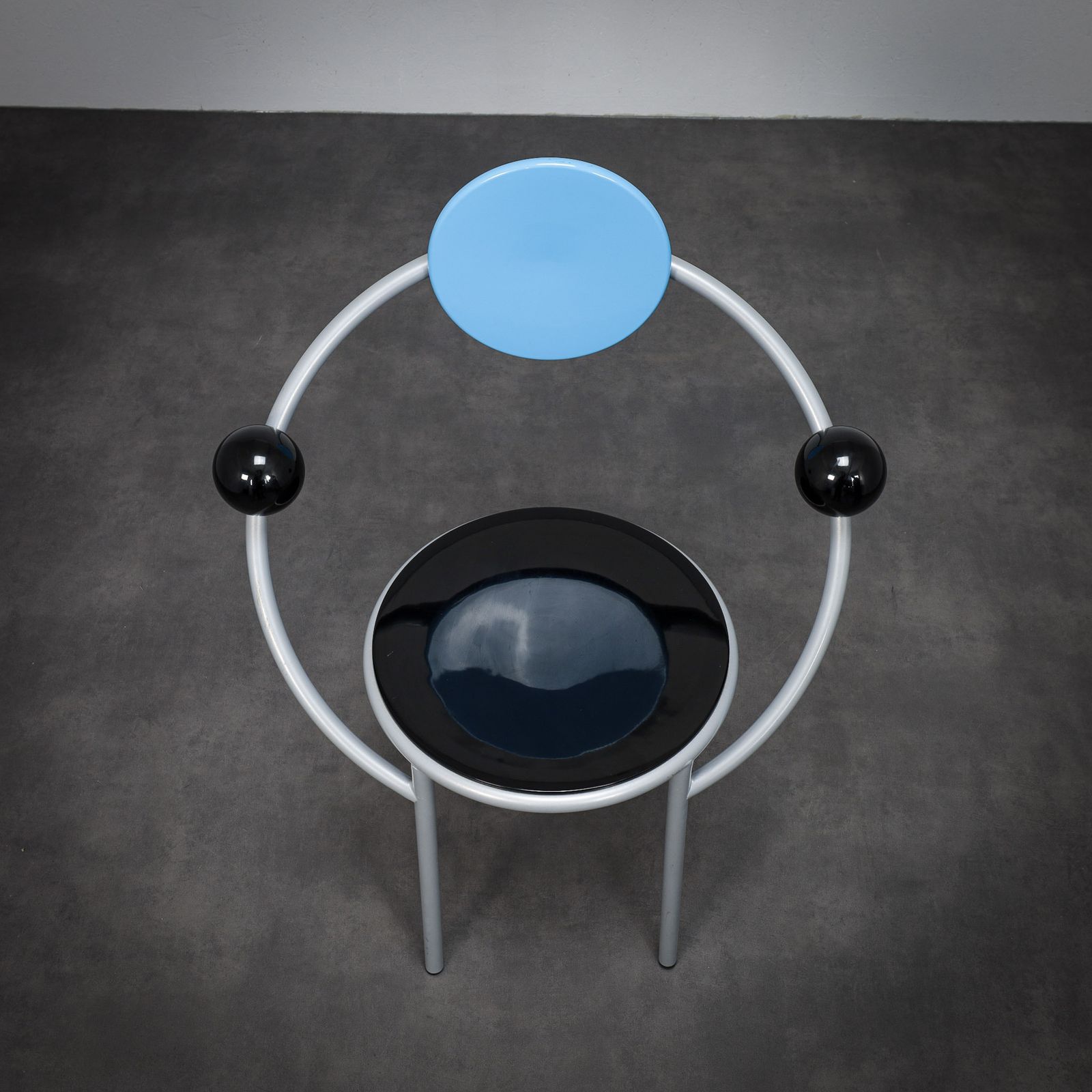 Pair Of First Chairs By Michele De Lucchi For Memphis Milano, Italy, 1981 photo buy