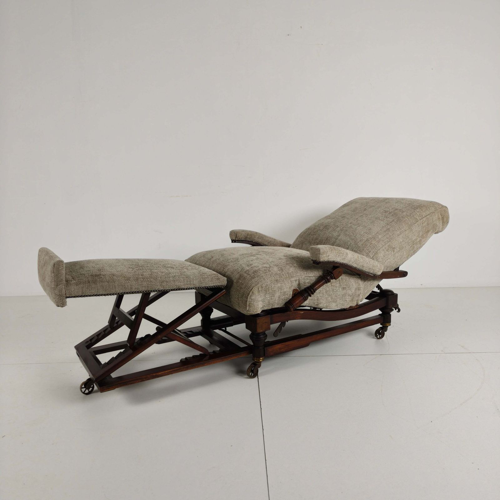 photo furniture English Reclining Library Chair (Circa 1860)
