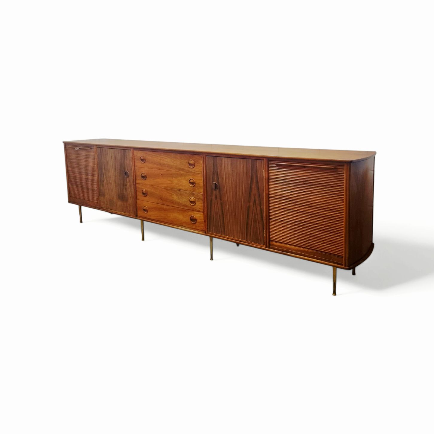 Xtra Large Walnut Sideboard 1950s – William Watting Modernord | Vintage Design Furniture photo buy