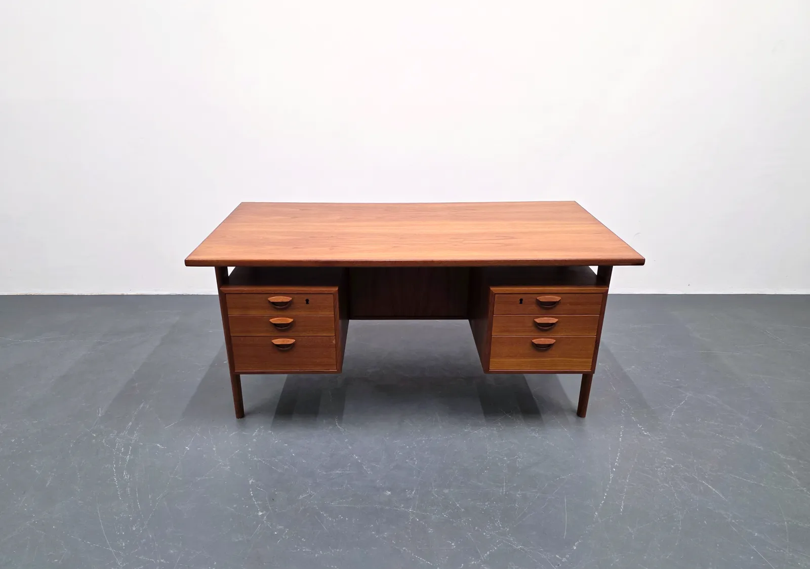 Kai Kristiansen For Feldballes Møbelfabrik — Fm60 Executive Desk, Denmark, 1960sv photo Furniture
