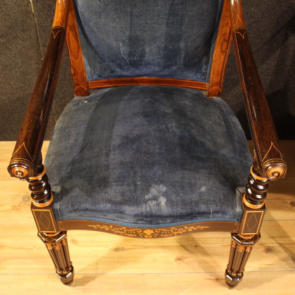 Furniture Pair Of 19th Century French Armchairs photo