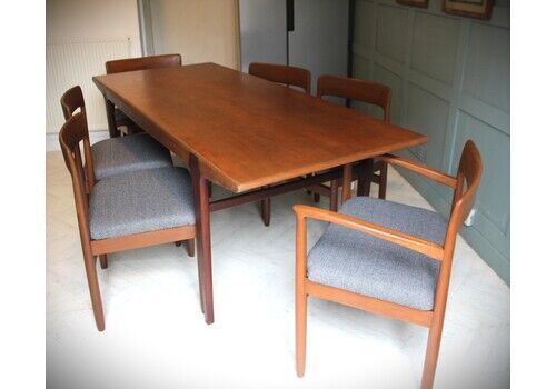 Mid Century Fonseca Dining Chairs By John Herbert For A Younger Set Of Six photo vinterior