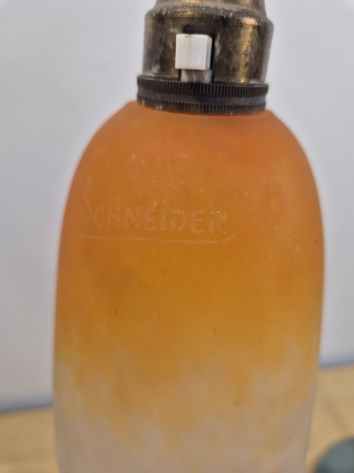 photo vinterior Original 1920s Supreme Adapt O Lite Table Lamp With Period Thomas Schneider Glass Shade