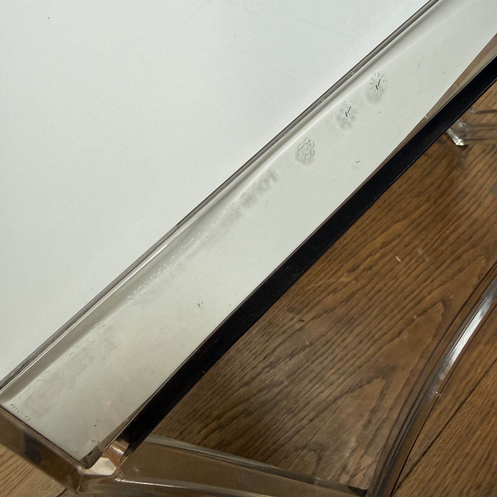 Pair Of Kartell Louis Ghost Chairs Designed By Starck photo Furniture