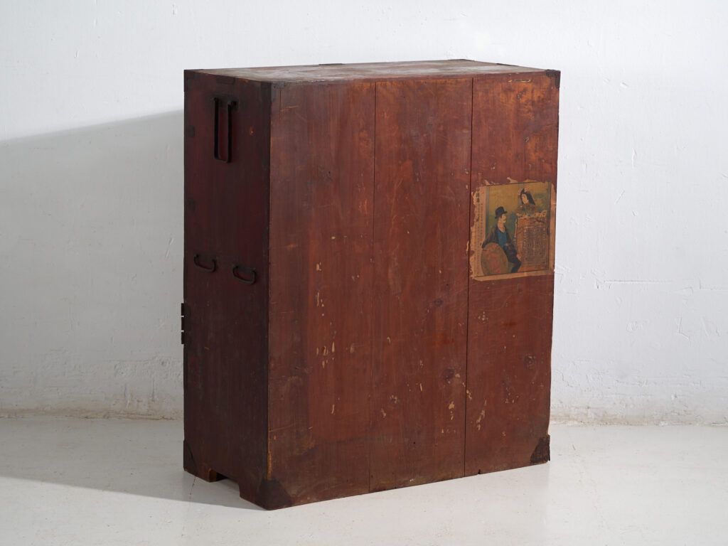 2593.0 Antique Japanese Merchant Chest (Choba Dansu) In Keyaki Wood – Meiji–Taisho Period (C.1880–1920) photo