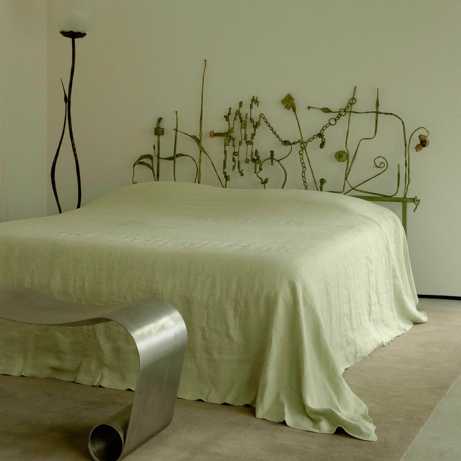 Salvino Marsura New Era Bed Headboard Treviso, Italy, 2000s photo buy