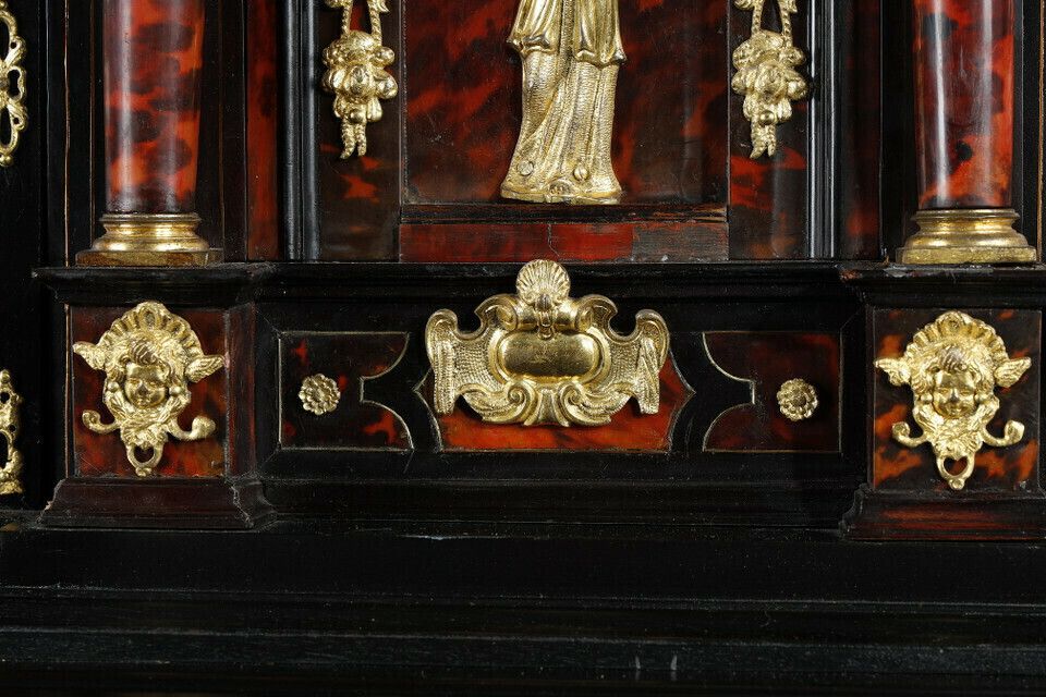 photo furniture Free Standing Cabinet In The Style Of 17th Century Flemish Cabinets