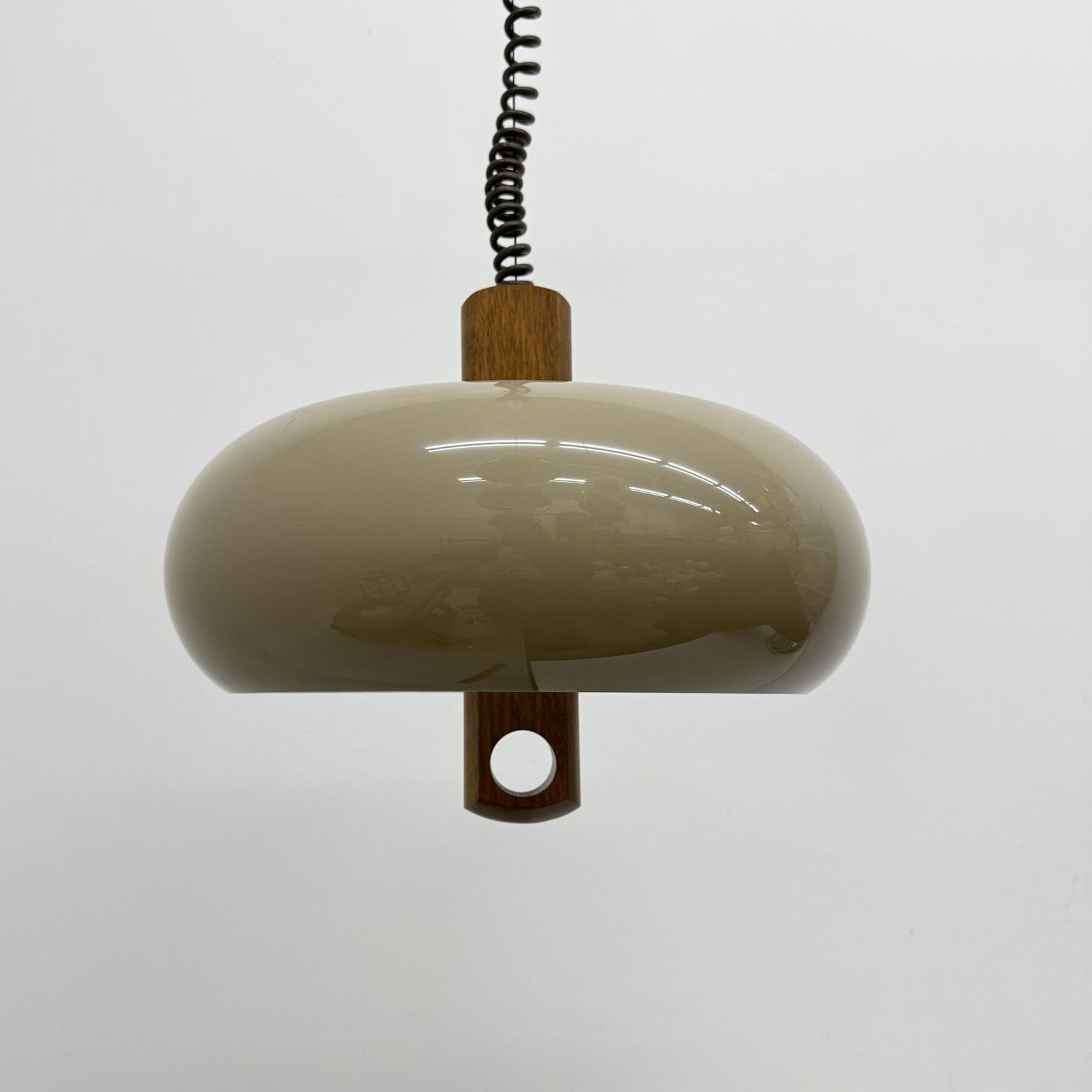 Mid  Century Space Age Pendant Lamp Temde Leuchten , 1970s Germany