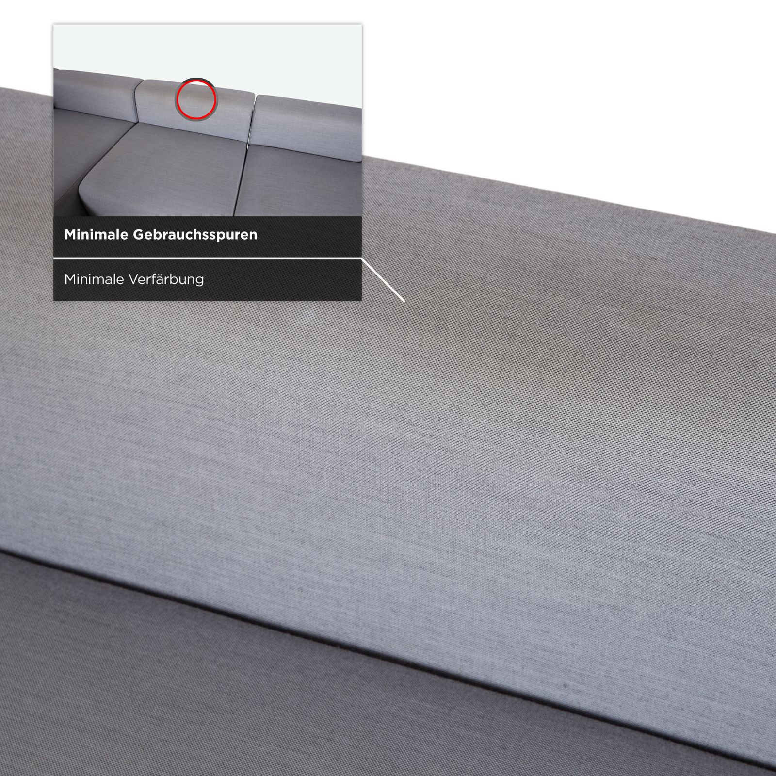 Canapé d'angle Hay Mags en tissu gris photo buy