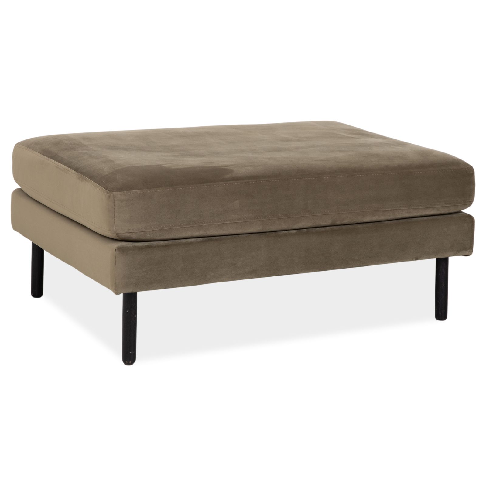 Tabouret Bolia Scandinavia en tissu vert olive