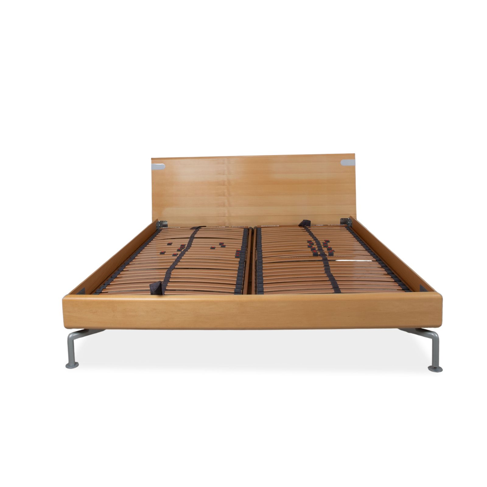 Furniture Hülsta Wooden Bed Brown Manual Function Bedroom photo