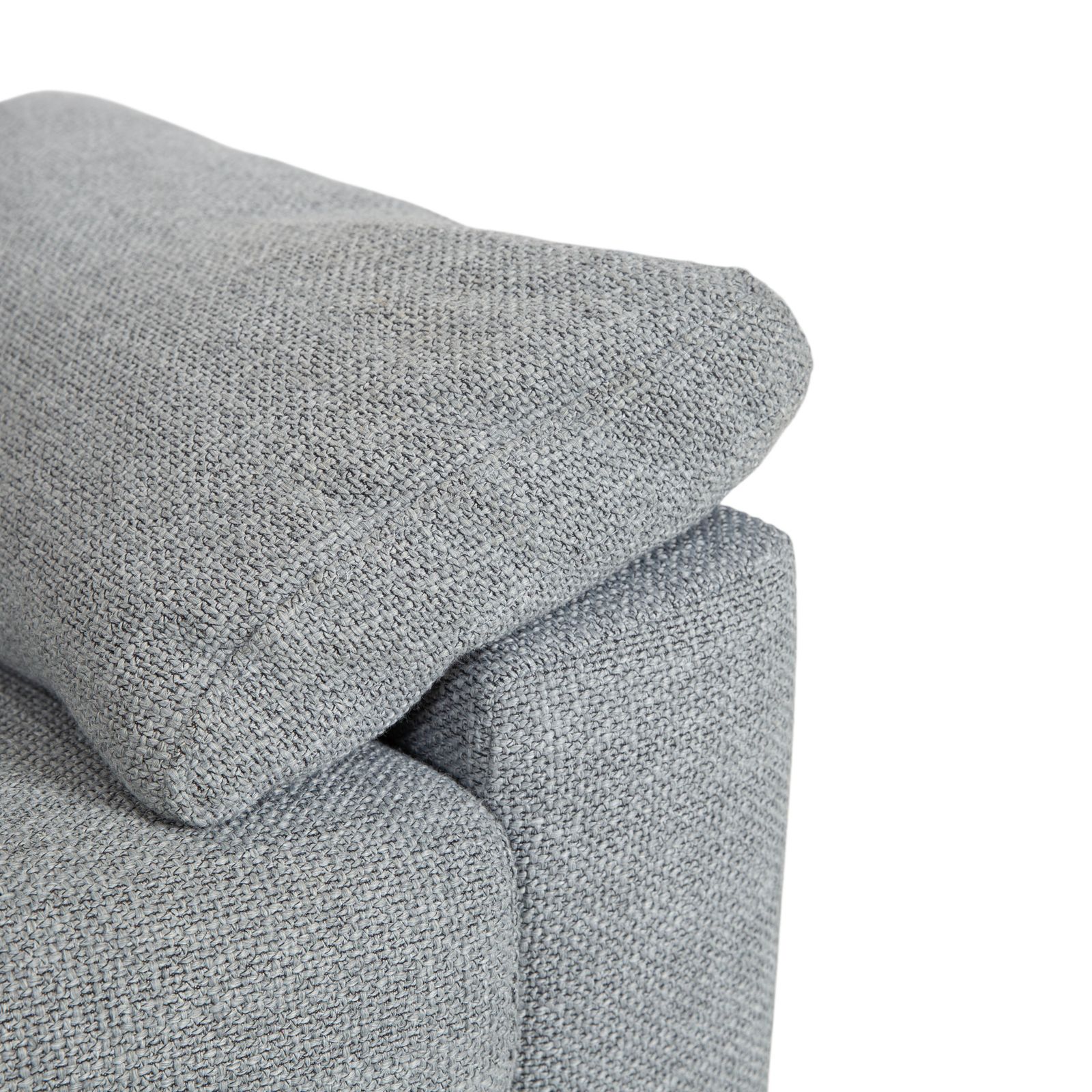Canapé d'angle Ewald Schillig en tissu gris photo for sale