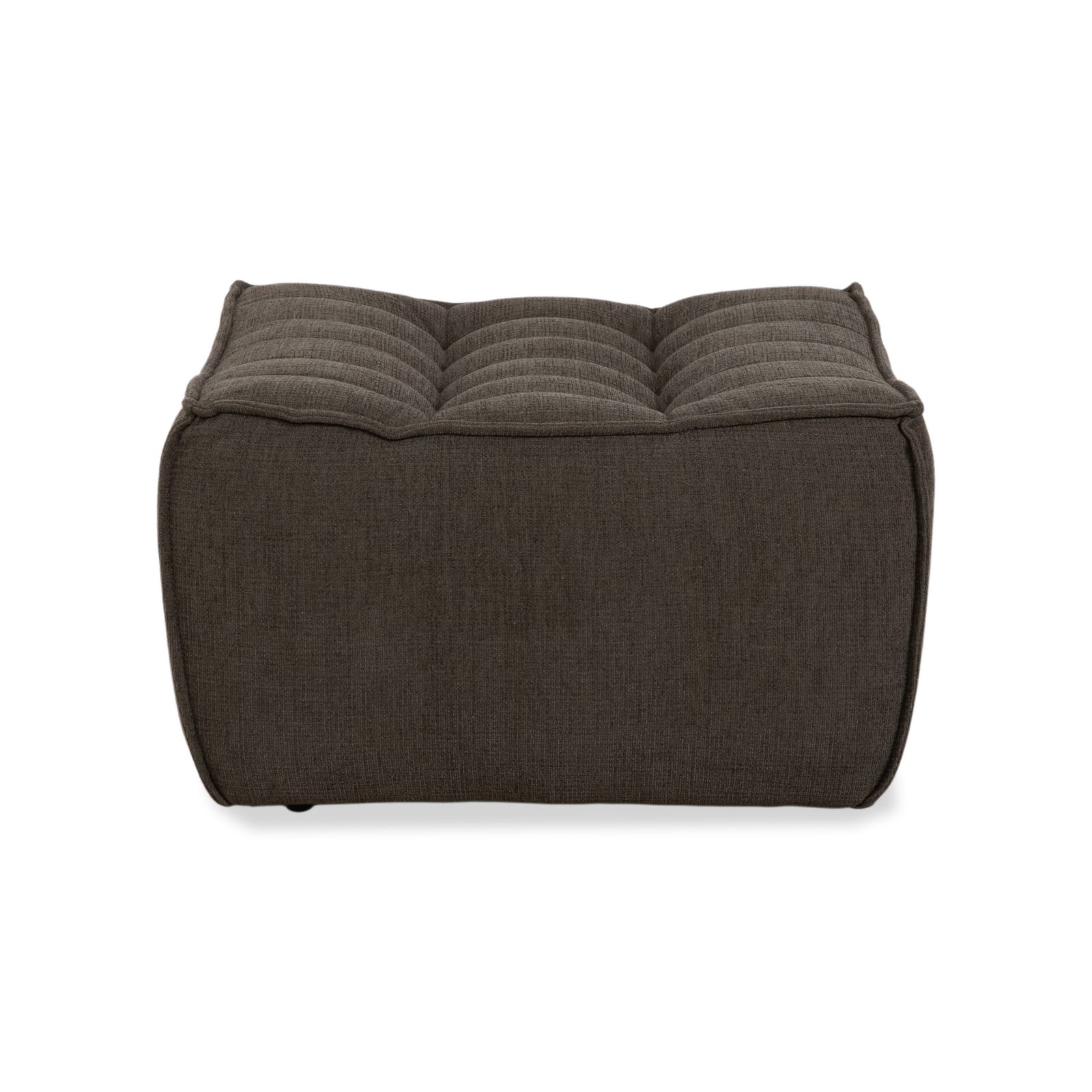 photo furniture Tabouret Ethnicraft N701 en tissu gris-vert