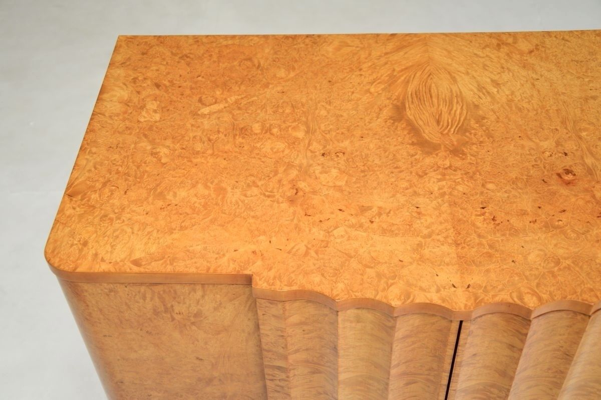 photo vinterior Art Deco Burr Walnut Cabinet By Harry And Lou Epstein