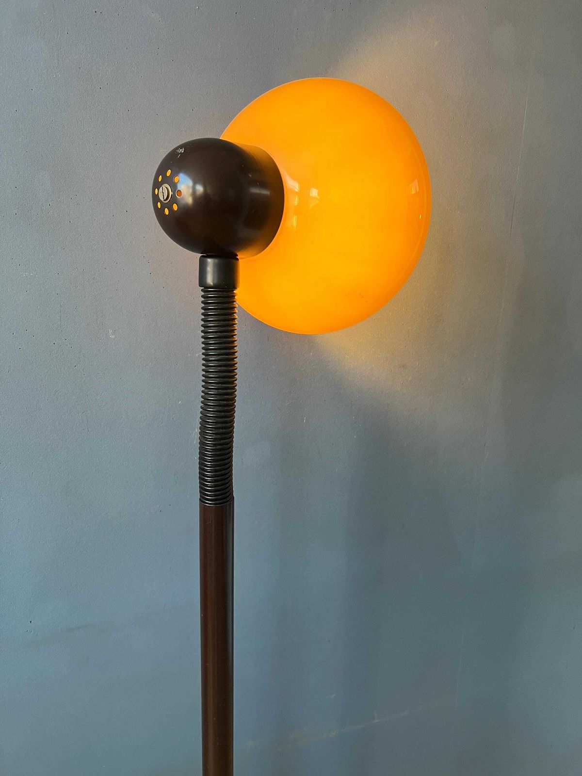Mid Century Space Age Mushroom Floor Lamp By Hala Zeist photo vinterior
