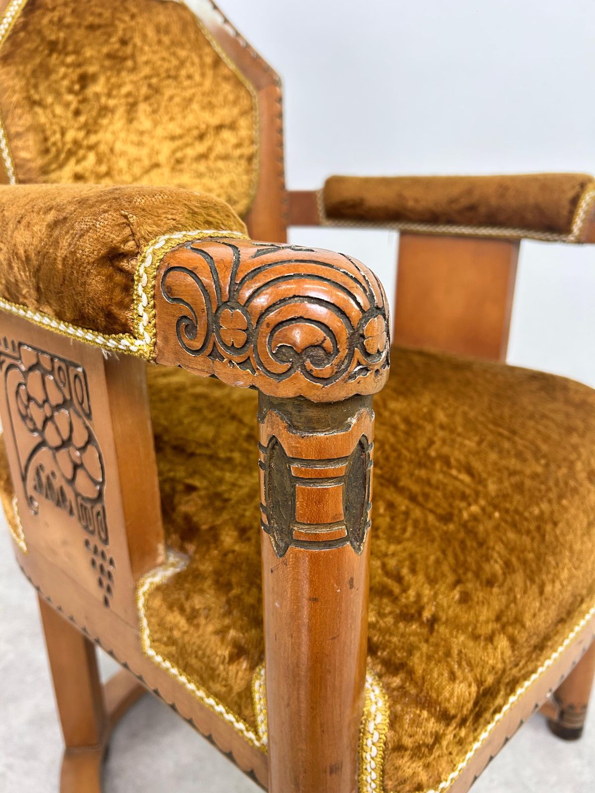 Very Rare Secession Seating Group By Gyula Radó Es Fiai Budapest photo Furniture