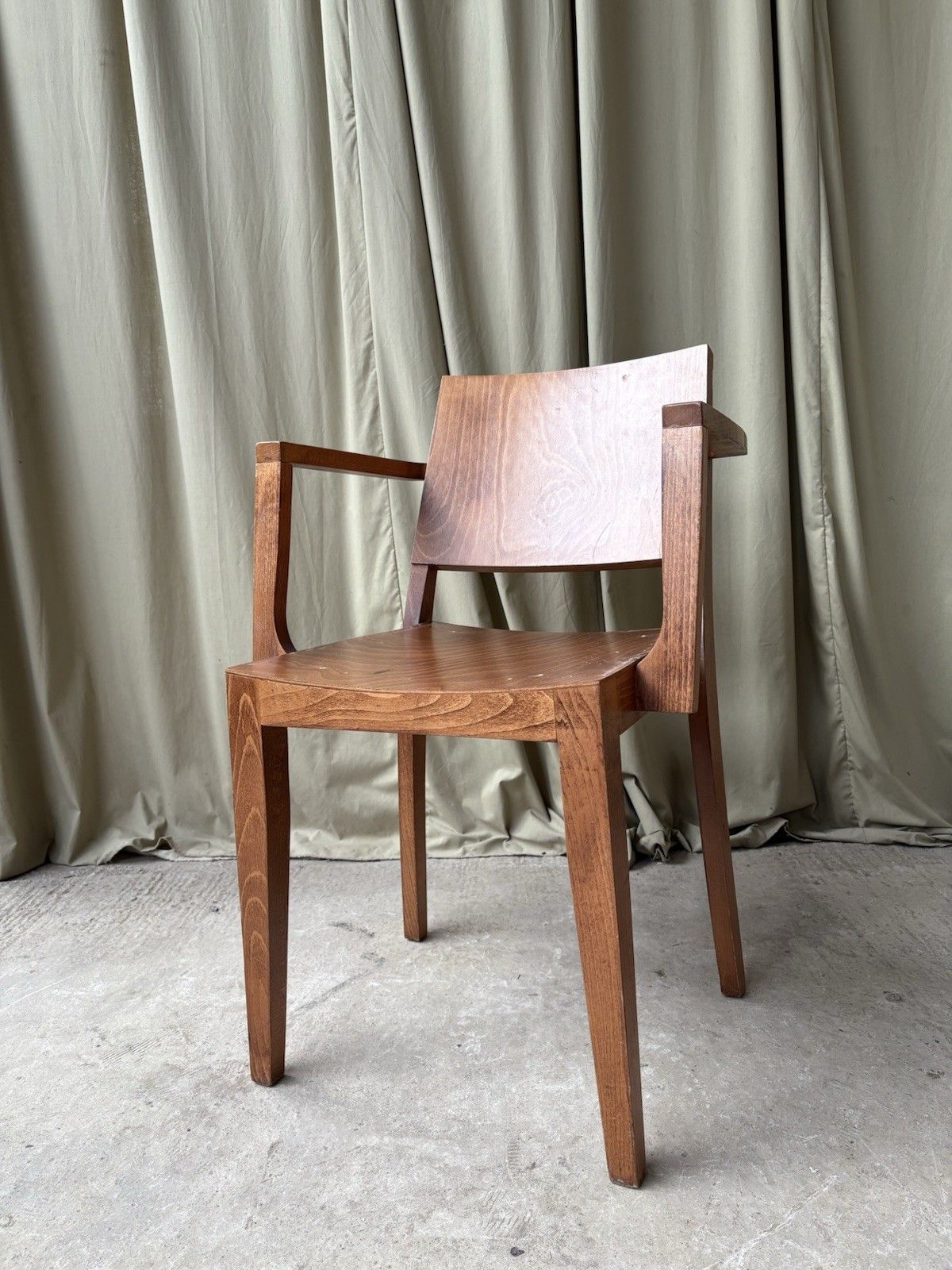 Vtg Mid Century Style Dining Desk Side Chair Scandi Danish Retro R1127 photo 184.0