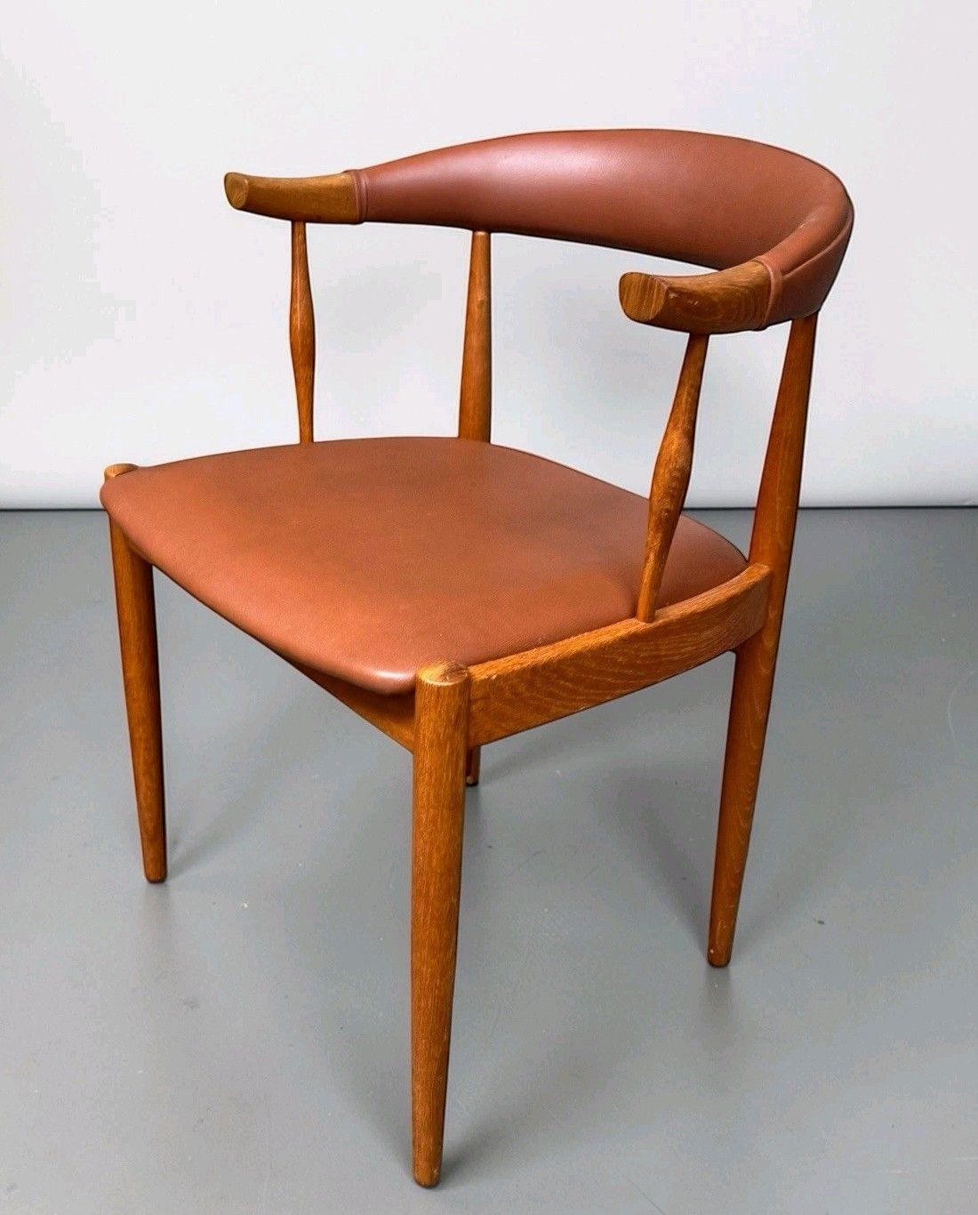Pair Of Johannes Anderson Teak Dining Chairs Model Ba113 Mid Century C1960s photo Furniture