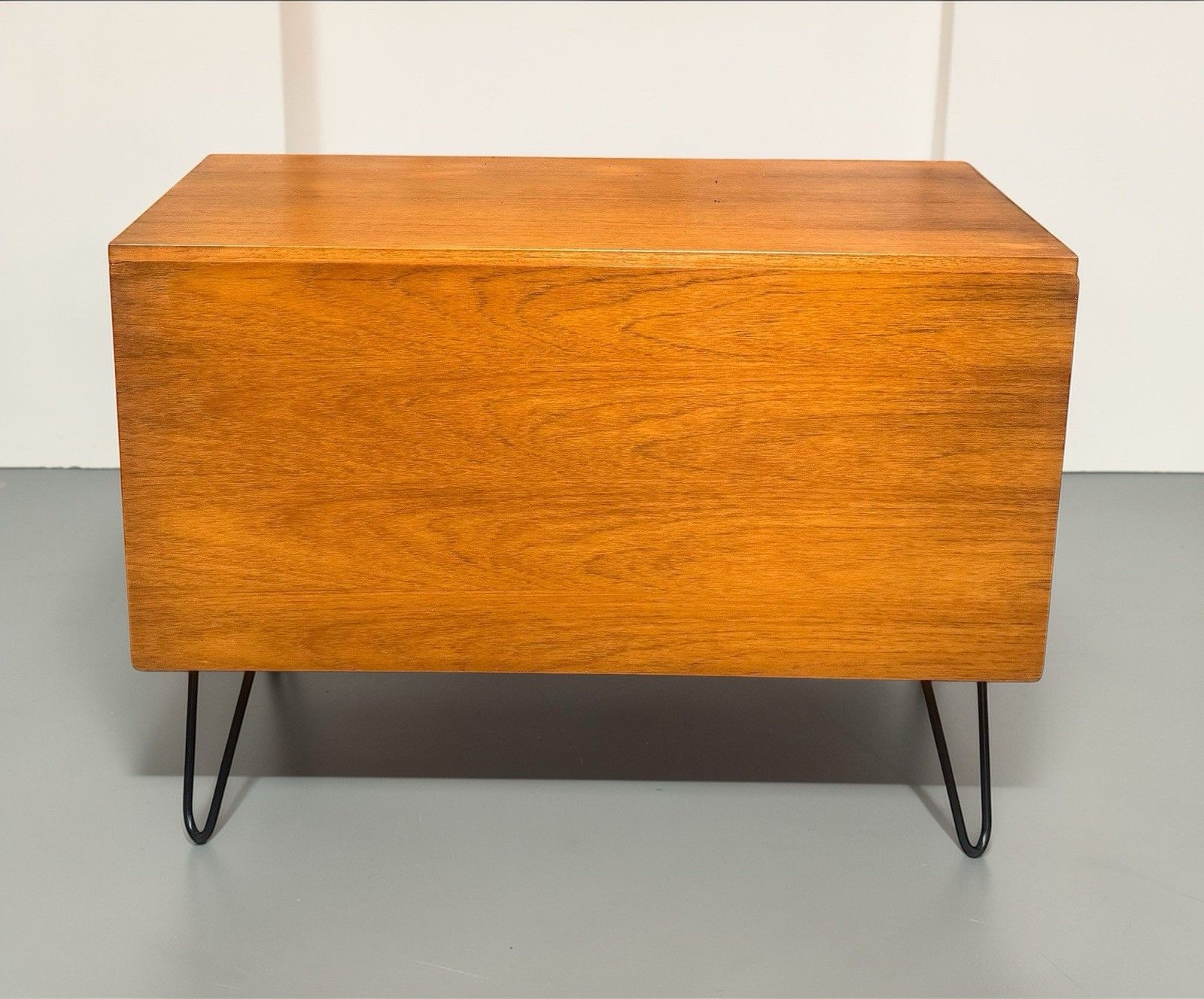Teak Beaver And Tapley Media Unit Cupboard Cabinet Mid Century Hair Pin Legs photo 195.0