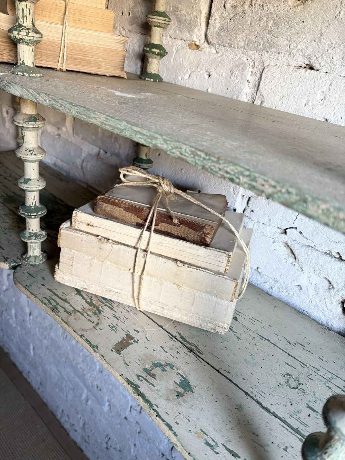 Large French Cotton Reel Shelves photo vinterior