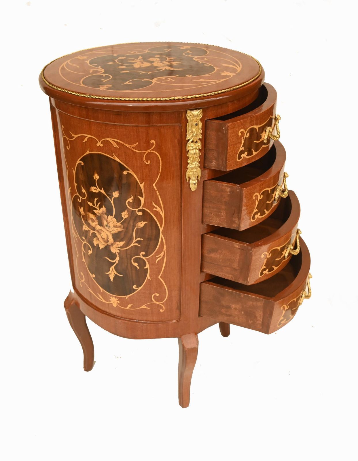 photo furniture French Bedside Chest Louis XV Revival Nightstands