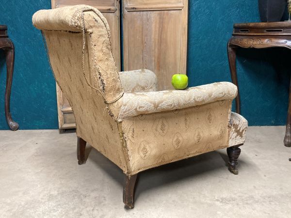 A Good Victorian Country House Sitting Room Armchair photo buy