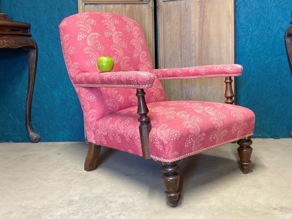 A Fine Country House Victorian Parlour Armchair photo buy