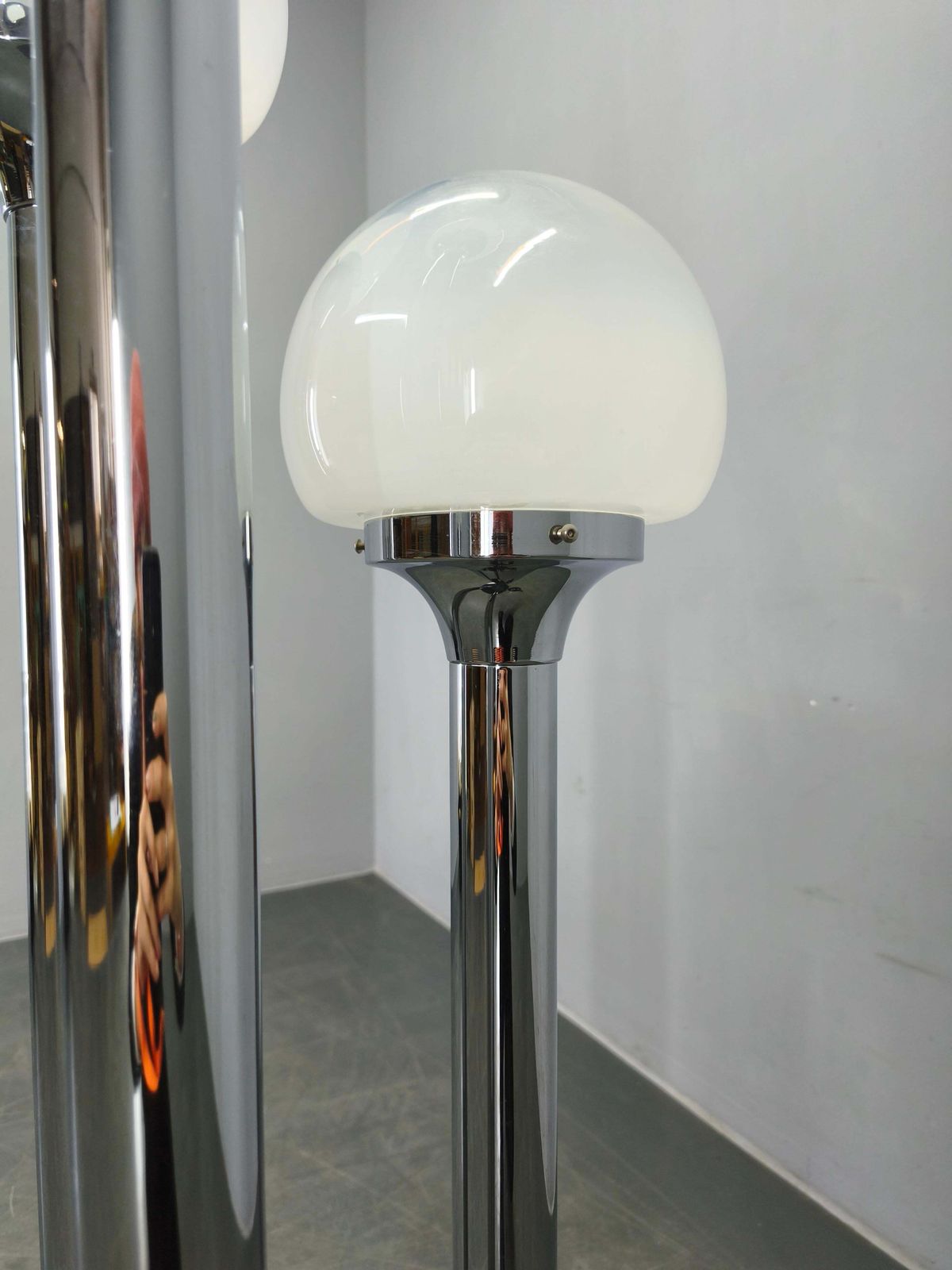 photo furniture Carlo Nason Floor Lamp For Mazzega, Murano Glass, Italy 1970s