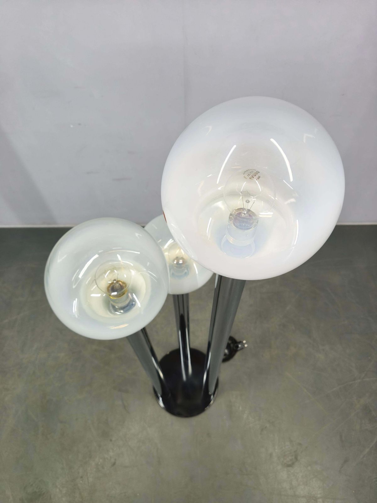 1869.0 Carlo Nason Floor Lamp For Mazzega, Murano Glass, Italy 1970s photo