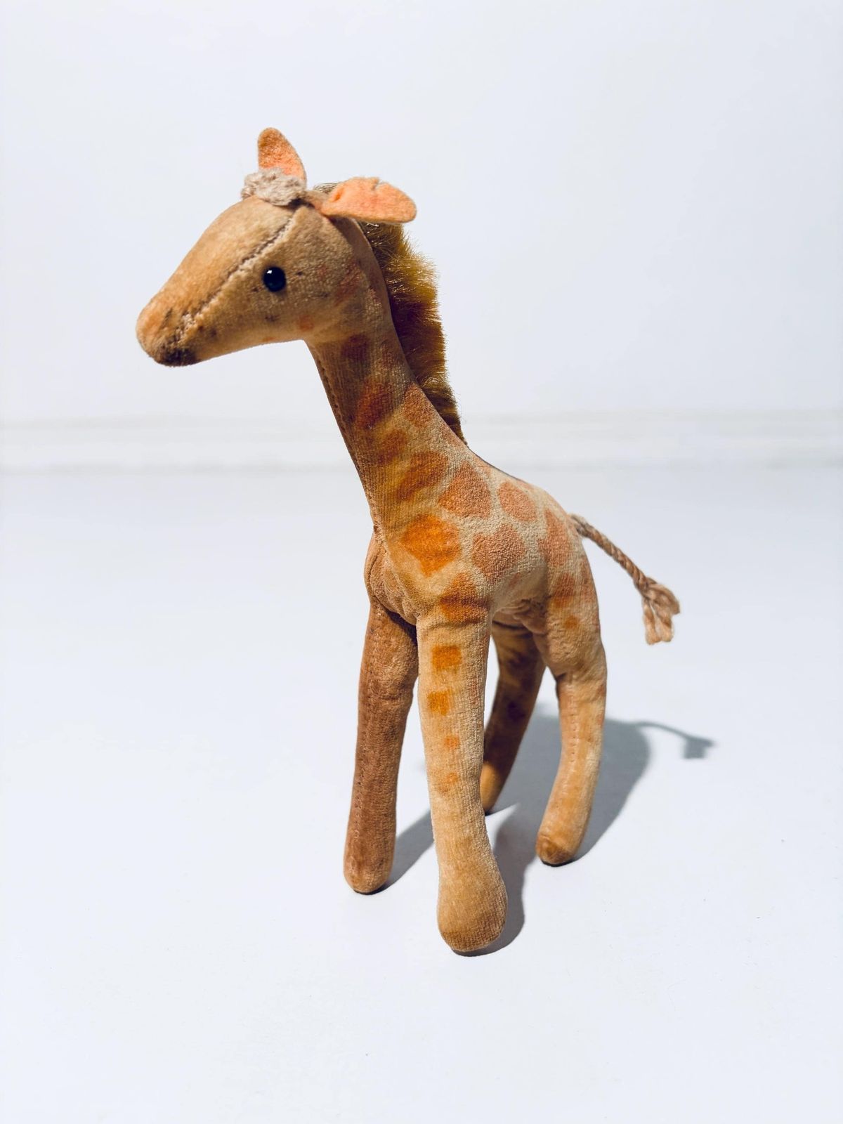 Vintage Steiff Giraffe Stuffed Toy Mohair 1960s / Model 6414 photo furniture