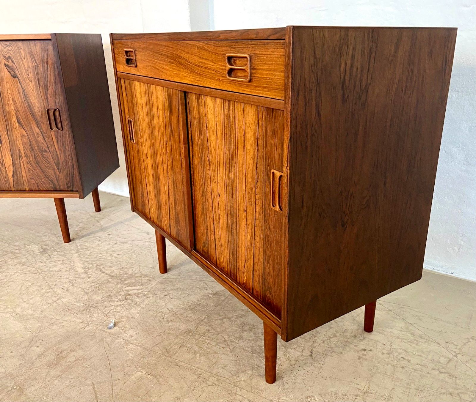 photo for sale Vintage Retro Danish Mid Century Matching Rosewood Sideboards 1960,S