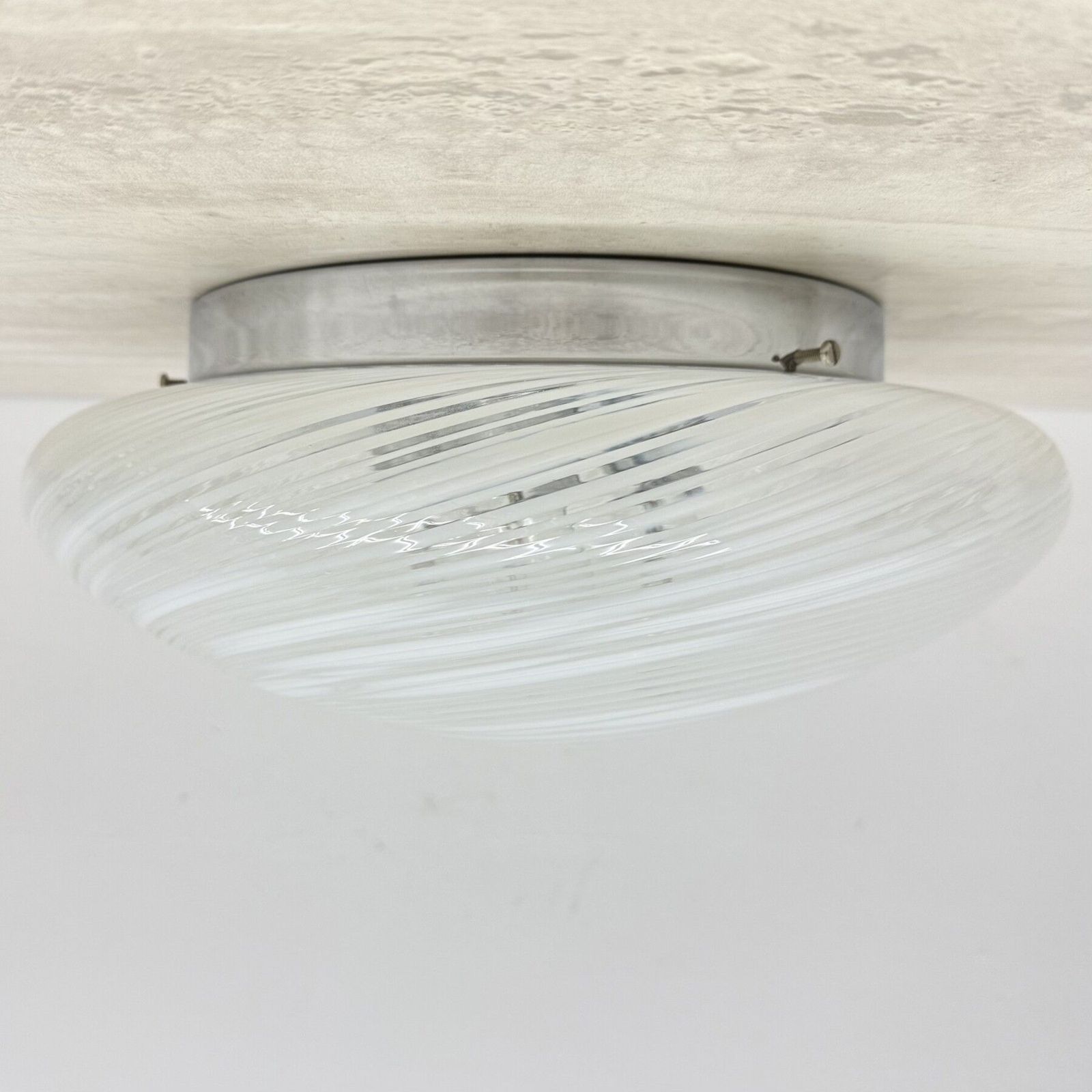 photo buy Mid Century Design Murano Glass Hillebrand Ceiling Lamp , 1970s
