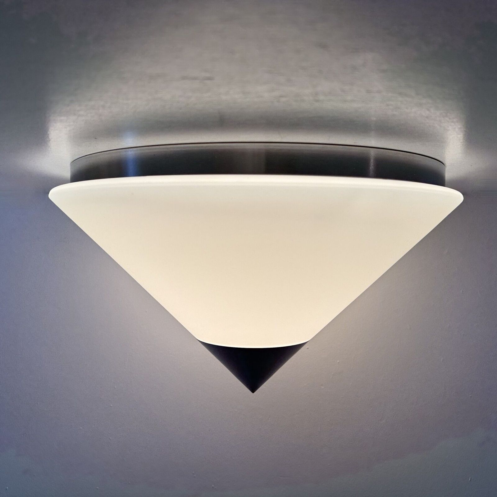 349.0 Limburg Glashütte Wall Ceiling Lamp Flush Mount , 1970’s photo