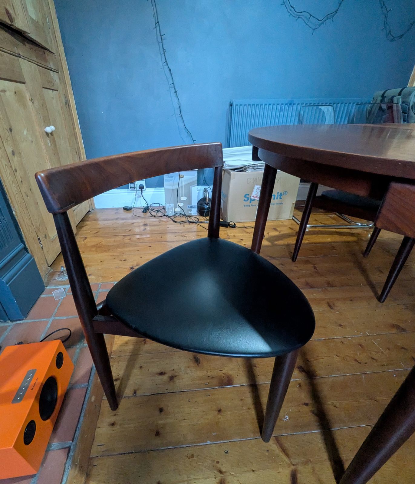 1960s Danish Roundette Dining Set By Hans Olsen For Frem Røjle – Teak, Extending Table & 4 Chairs photo Furniture