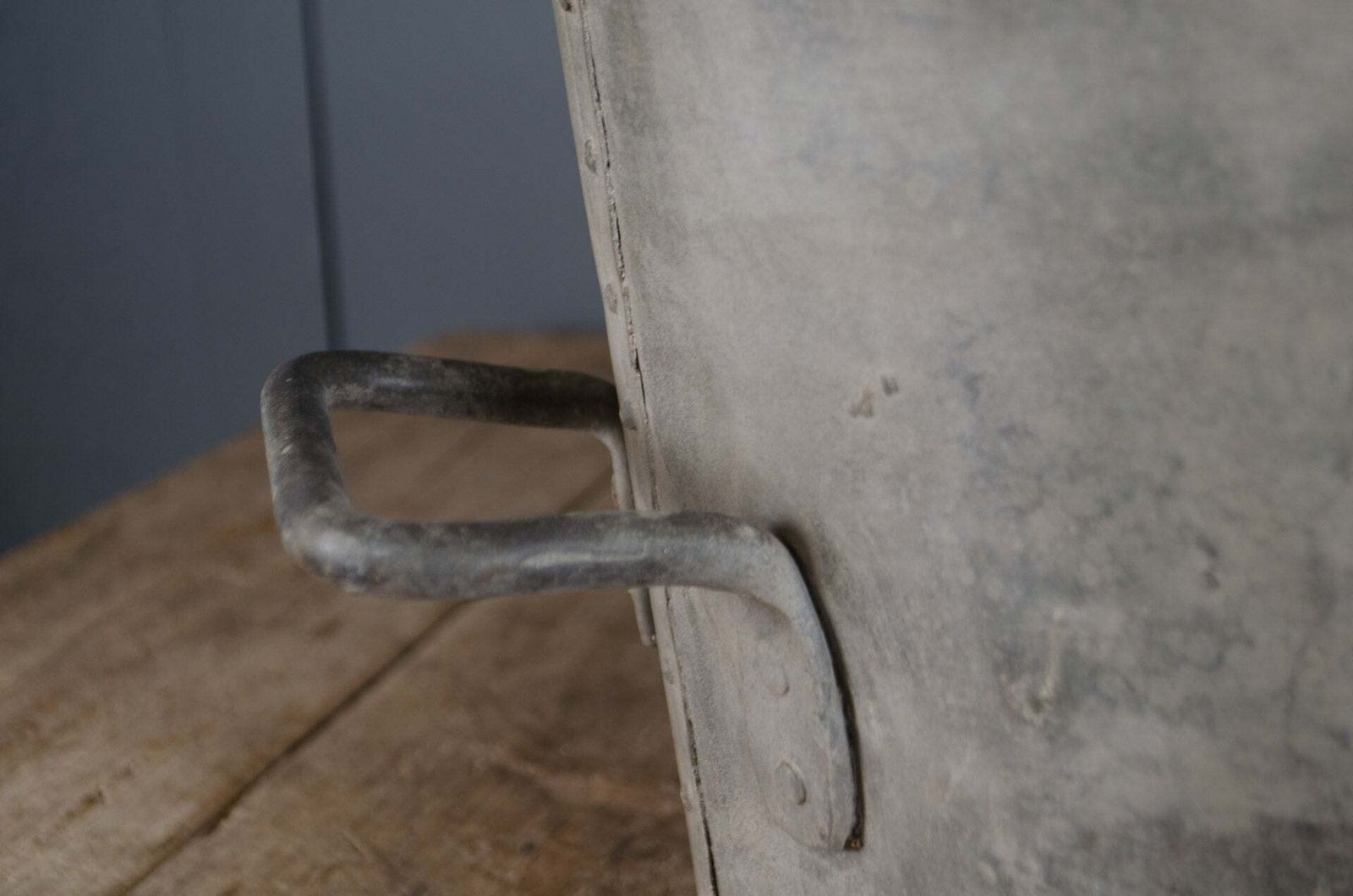 Pair Of Victorian Zinc Riveted Buckets photo 180.0