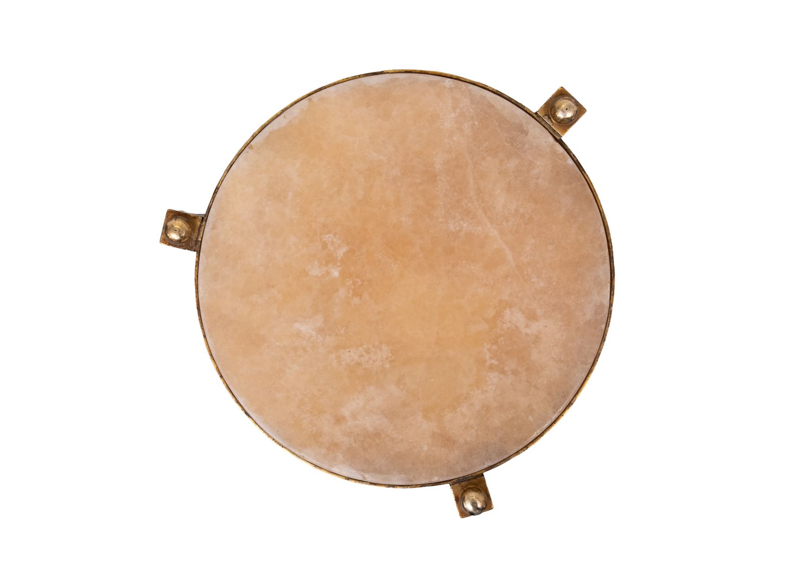 Hollywood Recency Nesting Tables Brass Onyx Marble France photo buy