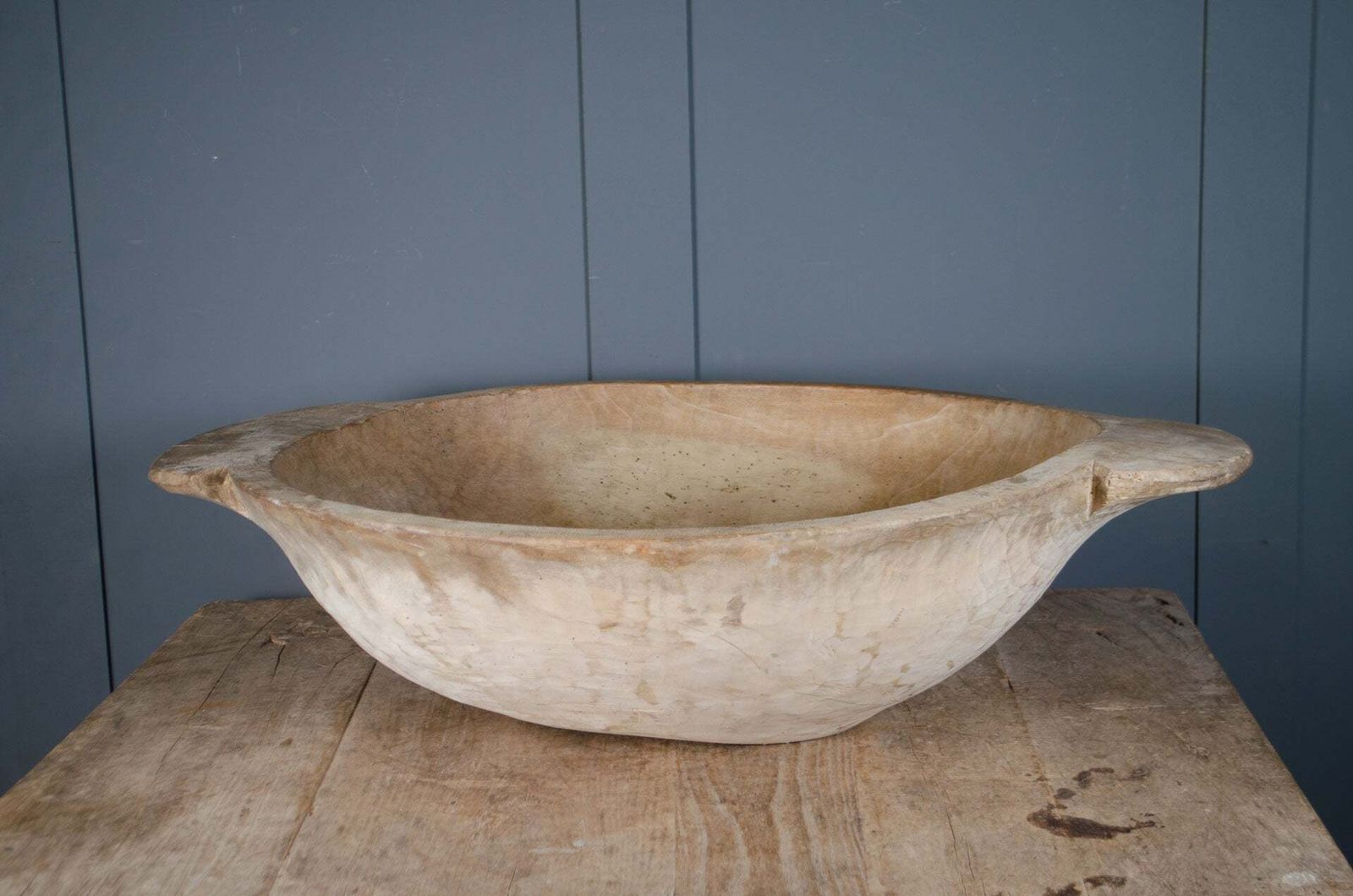 Large Dutch Dough Bowl, 1800s, Antique photo for sale