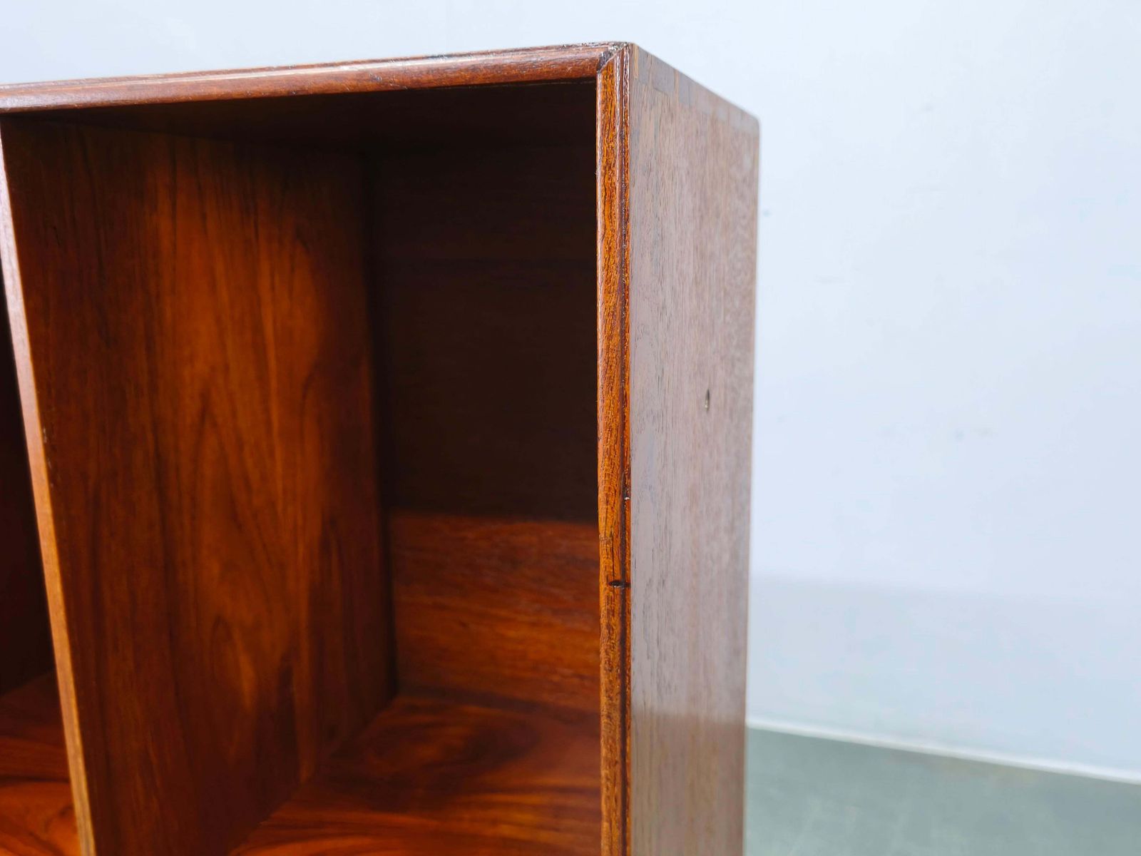 Furniture Mogens Koch Teak Wall Shelf For Rud Rasmussen, Denmark, 1960s photo