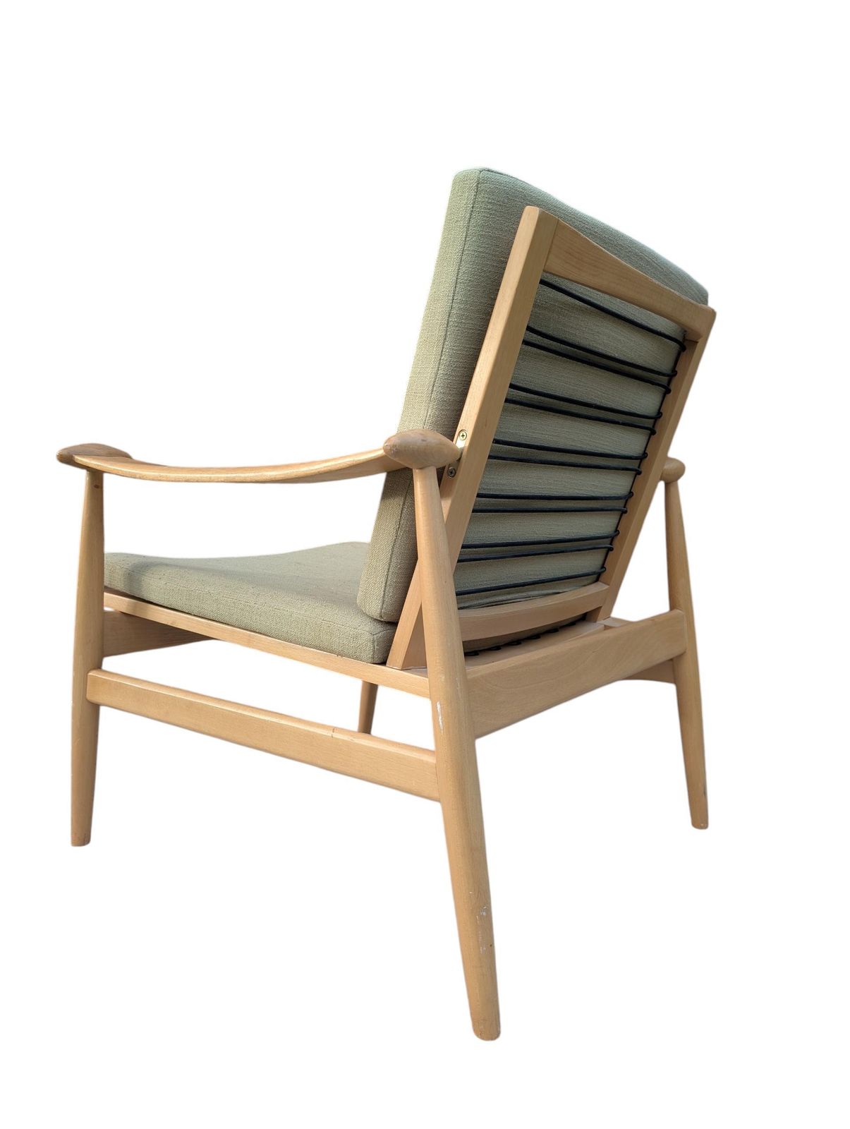Rare The Finn Juhl Spade Chair, Retro Danish Vintage Model 133 Armchair By Finn Juhl. Mid Century Modern photo vinterior