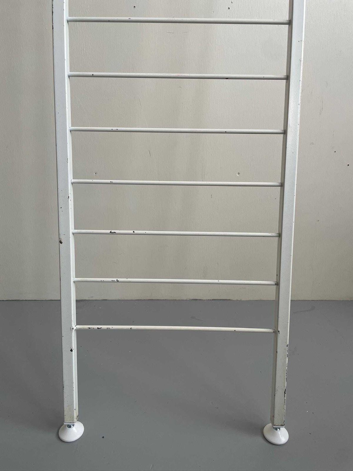 200cm X 35cm White Staples Ladderax Ladder 2 Feet Room Divider (16a) photo vinterior